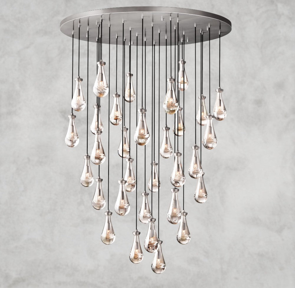 Rain Round Chandelier 18", 36", 47", 60"
